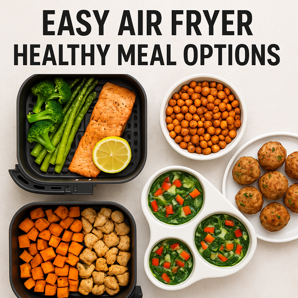 5 Easy Air Fryer Healthy Meal Options